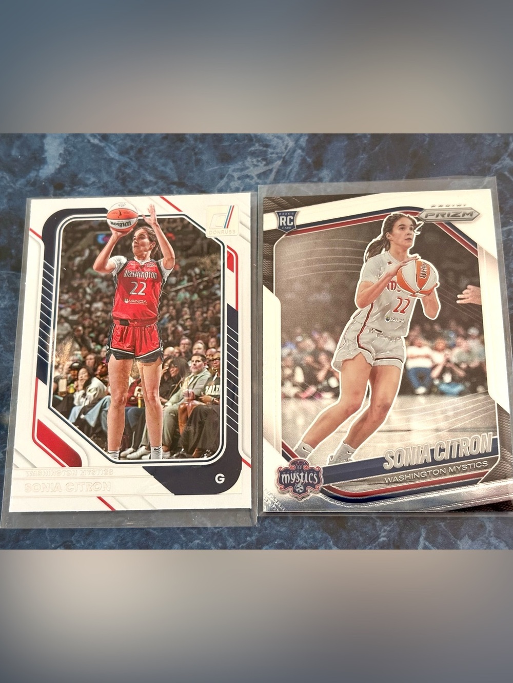 Sonia Citron  Basketball Cards Washinton Mystics